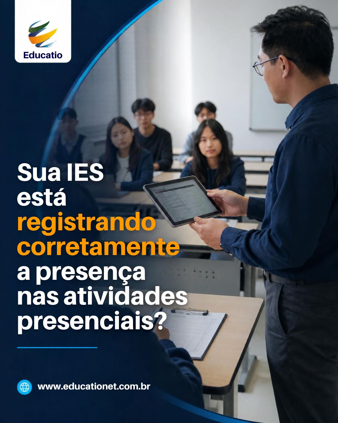Leia mais sobre o artigo REGISTRO DE PRESENÇA: ATENÇÃO ÀS ATIVIDADES PRESENCIAIS!
