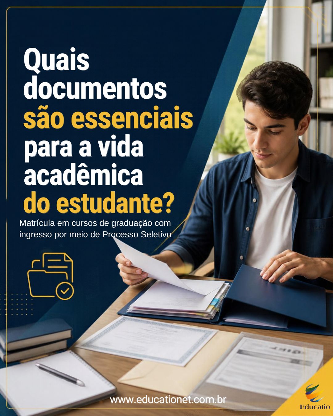 Leia mais sobre o artigo Quais documentos são essenciais para a vida acadêmica do estudante?